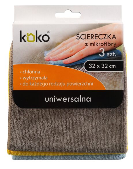 Ściereczki z mikrofibry 3 szt